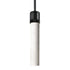 ZEEV Lighting ZIGRINA 8 Inch E26 Clear Globe Glass Pendant Light and in Satin Brushed Black Metal Finish Model: P11708-E26-SBB-G11