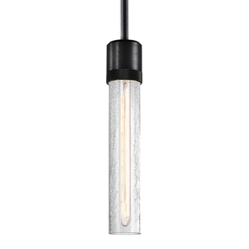 ZEEV Lighting ZIGRINA 8 Inch E26 Clear Globe Glass Pendant Light and in Satin Brushed Black Metal Finish Model: P11708-E26-SBB-G11