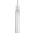ZEEV Lighting ZIGRINA 8 Inch LED 3CCT Clear Globe Glass Pendant Light and in Matte White Metal Finish Model: P11702-LED-MW-G11