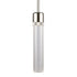 ZEEV Lighting ZIGRINA 8 Inch LED 3CCT Clear Globe Glass Pendant Light and in Polished Nickel Metal Finish Model: P11703-LED-PN-G11