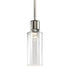 ZEEV Lighting ZIGRINA 8 Inch LED 3CCT Clear Globe Glass Pendant Light and in Polished Nickel Metal Finish Model: P11703-LED-PN-G11