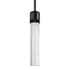ZEEV Lighting ZIGRINA 8 Inch LED 3CCT Clear Globe Glass Pendant Light and in Satin Brushed Black Metal Finish Model: P11704-LED-SBB-G11