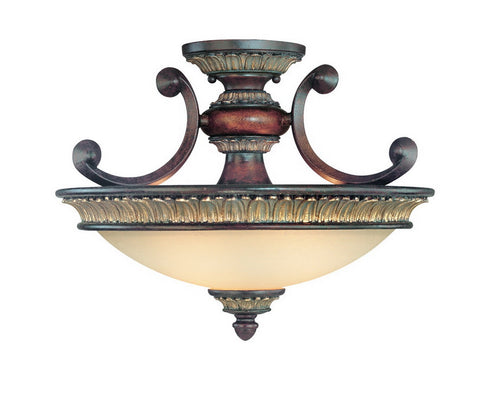 2645-211 Dolan Designs Bonita 2 Light Semi Flushmount Yuma