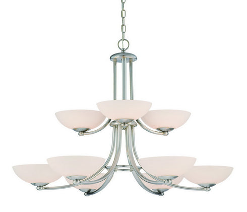 2902-09 Dolan Designs Rainier 9 Light Chandelier