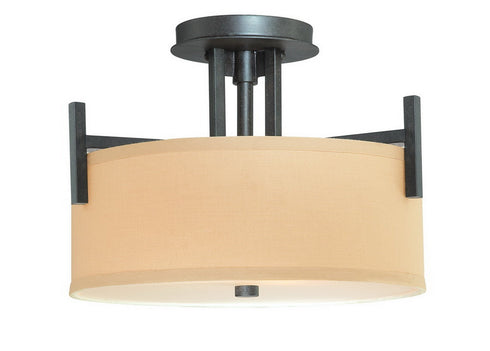2945-34 Dolan Designs Tecido 2 Light Semi Flushmount