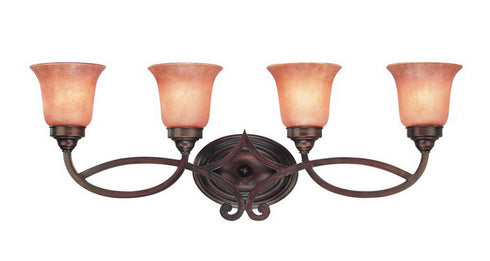 3104-133 Dolan Designs Medici 4 Light Bath English Bronze