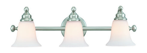 3243-09 Dolan Designs Hamilton 3 Light Bath Satin Nickel