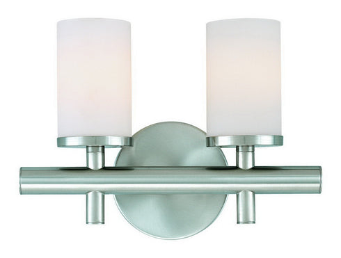 432-09 Dolan Designs Alto 2 Light Bath Satin Nickel