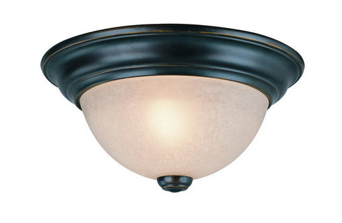 5371-78 Dolan Designs Fireside 1 Light Flushmount Bolivian