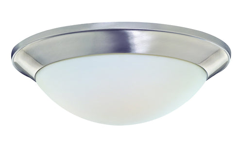 5403-09 Dolan Designs Rainier 3 Light Flushmount Satin Nickel