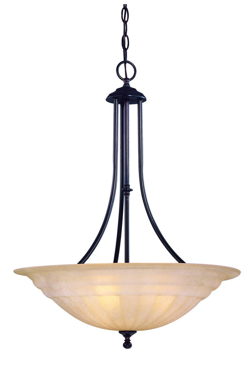 669-78 Dolan Designs Richland 3 Light Pendant Bolivian