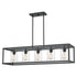 Quoizel 5 Light New Harbor Island Chandelier Model: NHR3538OZ