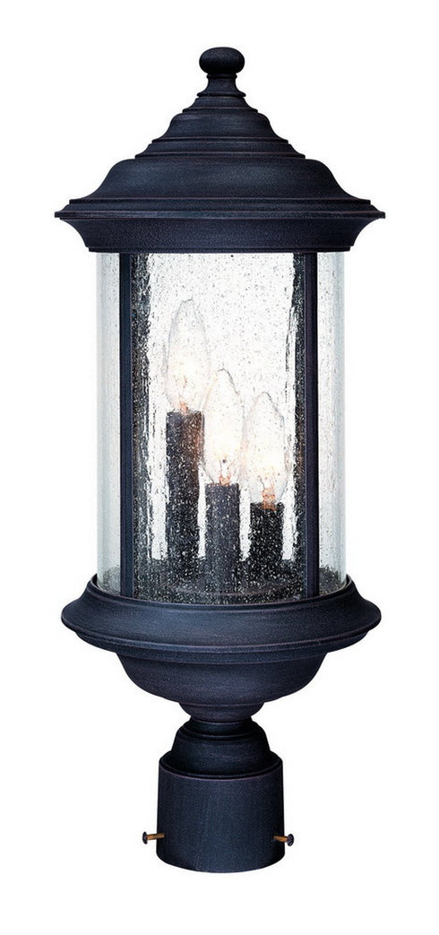 918-53 Dolan Designs Walnut Grove 3 Light Post Rustique