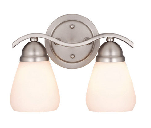 VL36482BN Vaxcel Inns Brook 2L Vanity Brushed Nickel