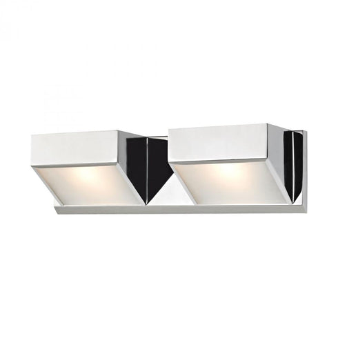 Elk (Alico) Devon 2 Light Vanity In Chrome With Opal Model: BV352-5-15