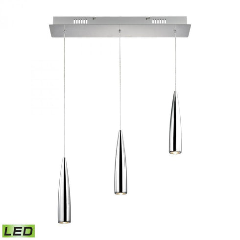 Alico (Elk) Century 3 Light Linear Pendant Fixture In Model: LC703-15-15