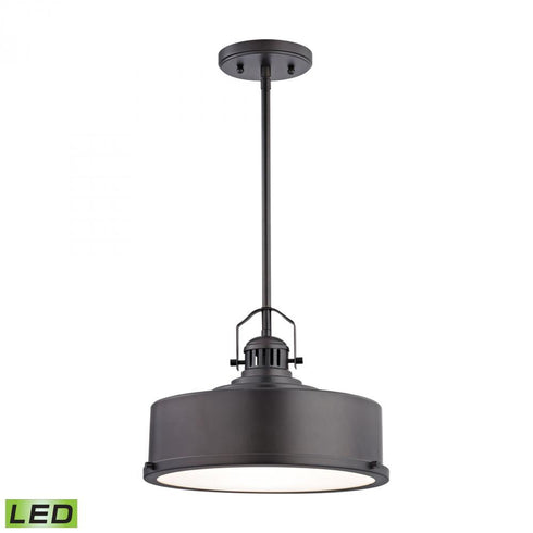 Elk (Alico) Rexford 1 Light LED Pendant In Oiled Bronze Model: LC415-N-45