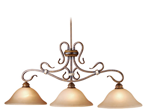 BE-PDD430AW Vaxcel Berkeley 3L Island Aged Walnut