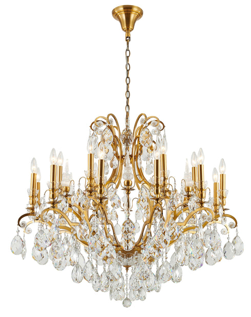 Bethel International 19 Light Chandelier Model: MD8092-19-AB