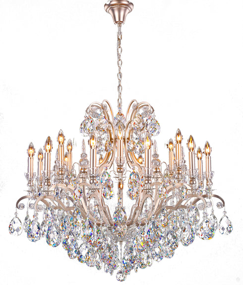 Bethel International 19 Light Chandelier Model: MD8092-19PEW