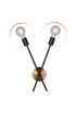 Bethel International 2 Light Wall Sconce Model: TR72W17BR