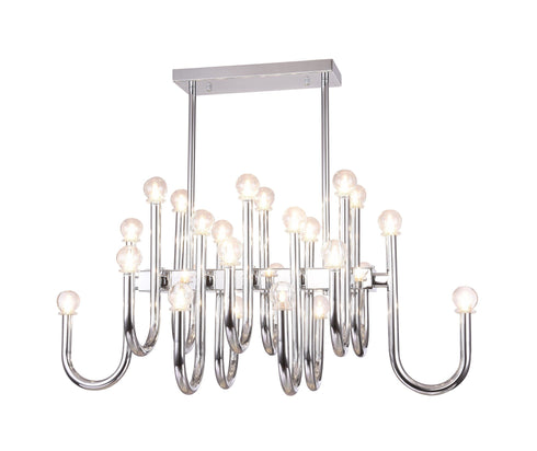 Bethel International 24 Light Ceiling Fixture Model: DU144C33CH