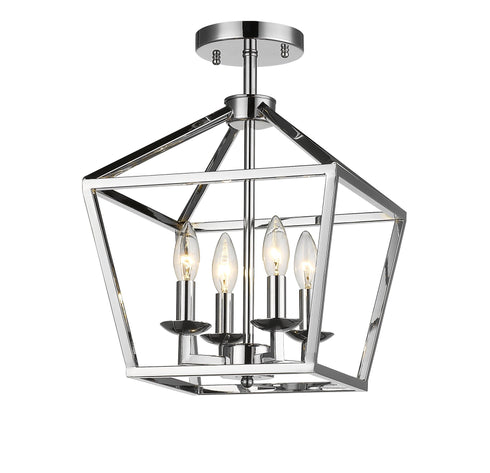 Bethel International 4 Light Ceiling Fixture Model: YS6217-4SF