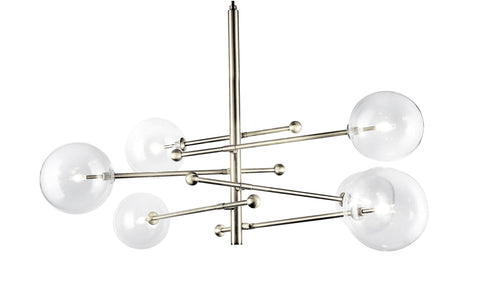 Bethel International 6 Light Ceiling Fixture Model: MSF01CH