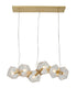 Bethel International 6 Light Chandelier Model: SR17C39BR