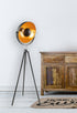 Bethel International 1 Light Floor Lamp Model: JFL141KY-BLK
