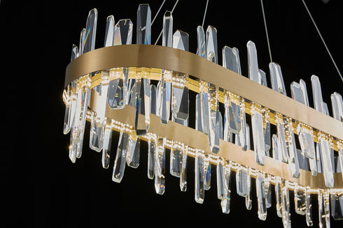 Bethel International 1 Light LED Chandelier Model: FT74C40G