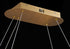 Bethel International 1 Light LED Chandelier Model: FT74C40G