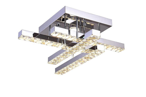 Bethel International 1 Light LED Flush Mount Model: DIN07C23CH