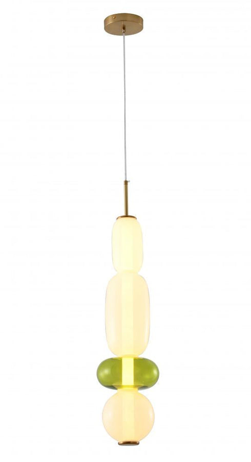 Bethel International 1 Light LED Pendant Model: DLS36P26WG