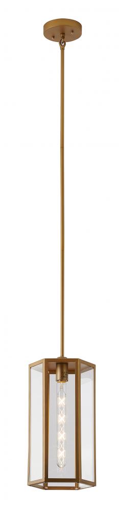 Bethel International 1 Light Outdoor Pendant Model: KC03P15BR