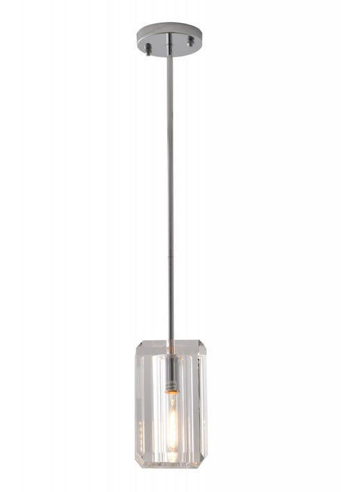 Bethel International 1 Light Pendant Model: LA32P8CH