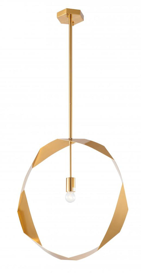 Bethel International 1 Light Pendant Model: LA40C20BR