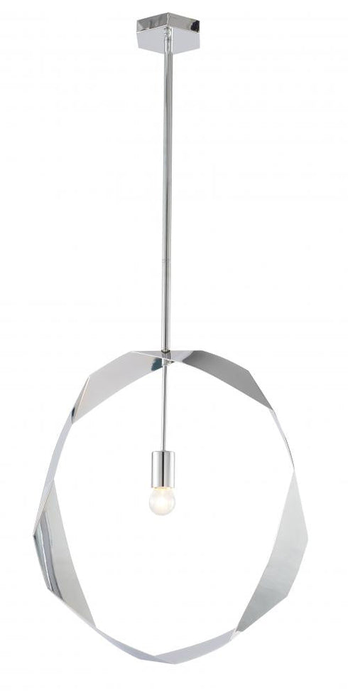 Bethel International 1 Light Pendant Model: LA40C20CH