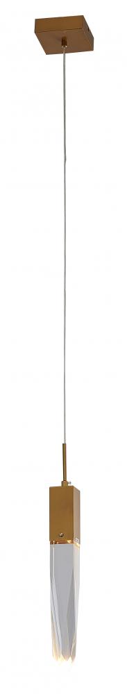 Bethel International 1 Light Single Pendant Light Model: ADS12P1G