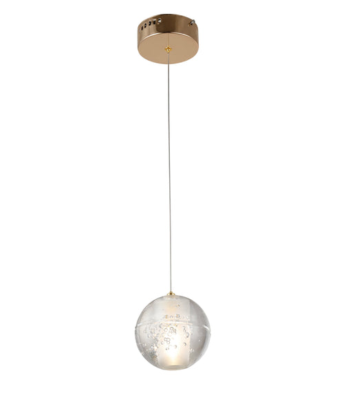 Bethel International 1 Light Single Pendant Lighting Model: SY05P4G