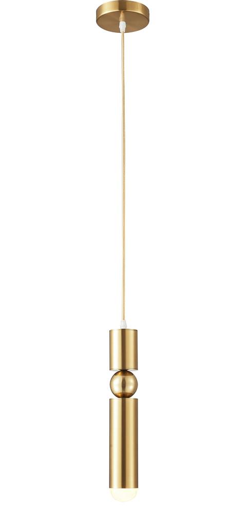 Bethel International 1 Light Single Pendant Lighting Model: KJ07P12GB