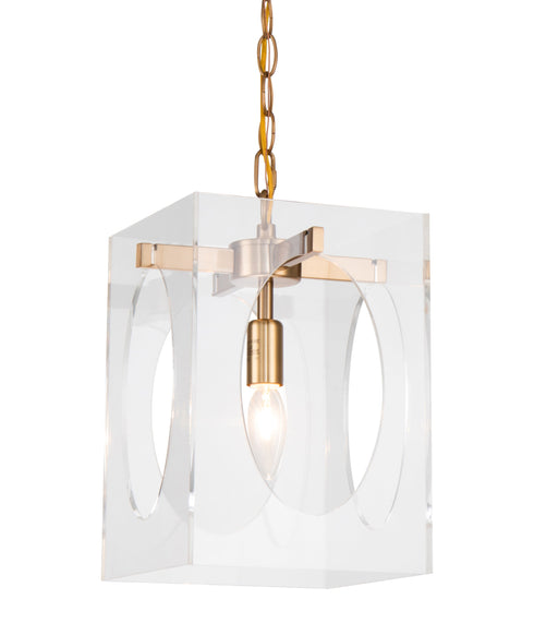 Bethel International 1 Light Single Pendant Lighting Model: TD23P8AB