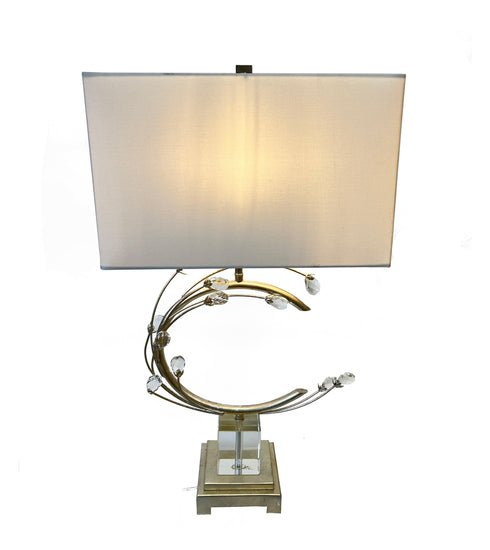 Bethel International 1 Light Table Lamp Model: JTL44RC-SLR