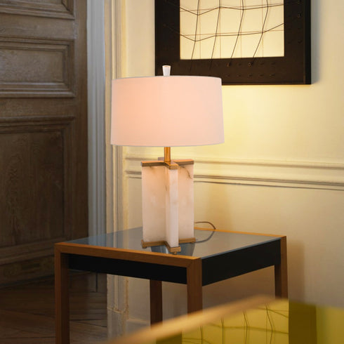Bethel International 1 Light Table Lamp Model: MTL05PQ-GD