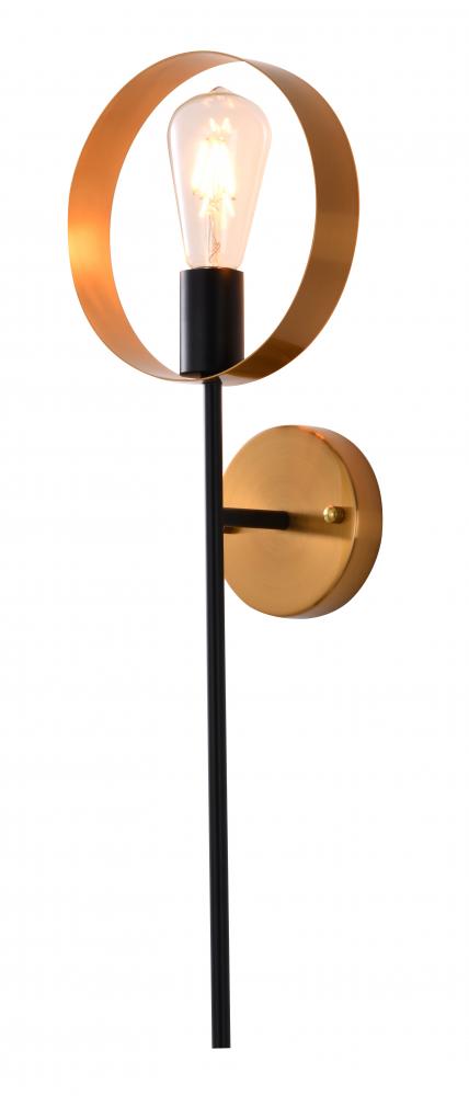 Bethel International 1 Light Wall Sconce Model: DU129W7G