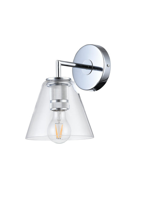 Bethel International 1 Light Wall Sconce Model: DU149W8CH
