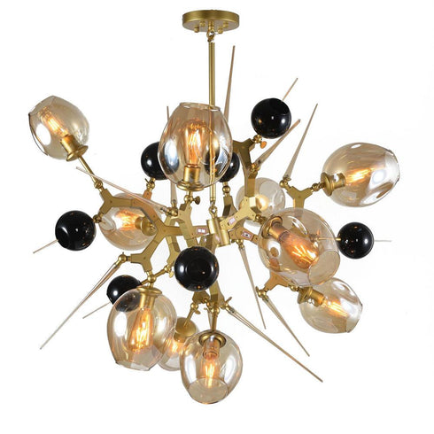 Bethel International 10 Light Ceiling Fixture Model: BE01