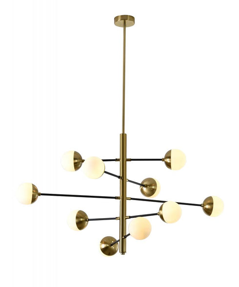 Bethel International 10 Light Chandelier Model: AV71C39BR