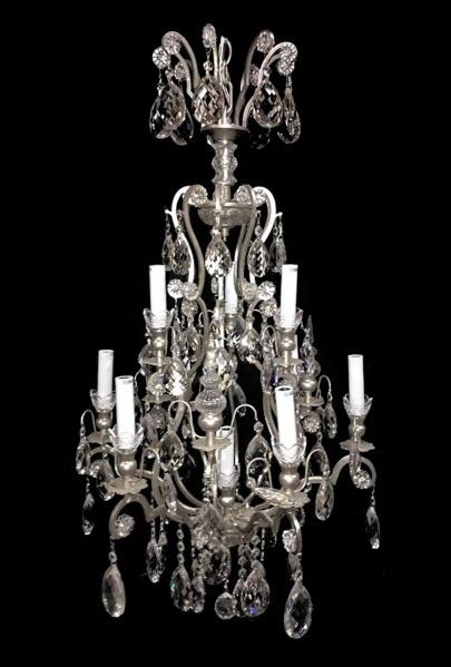 Bethel International 10 Light Chandeliers Model: BET64PEW