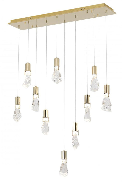 Bethel International 10 Light Chandelier Model: MAT09C40G